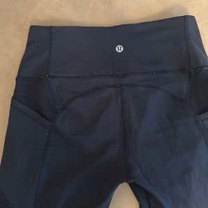 Navy LuLu Lemon Leggings